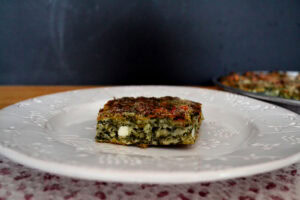 Greek Crustless Greens Pie (Hortopita without Phyllo)