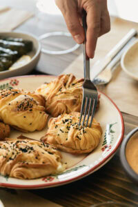 Greek Tyropita: Greek Cheesepies with Traditional Phyllo From Scratch