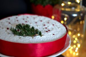 Spiced Greek Vasilopita (New Year’s Cake with Nuts & Chocolate)