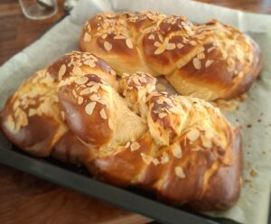 Best Greek Tsoureki Recipe (Soft, Fluffy & Aromatic Easter Bread)